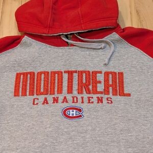 NHL Official Montreal Canadiens Hoodie L